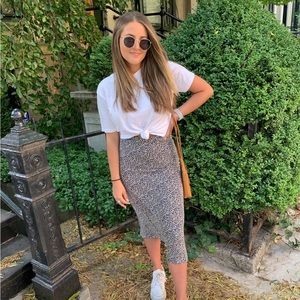 American Eagle Midi Slip Skirt